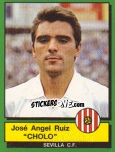 Cromo Jose Angel Ruiz 