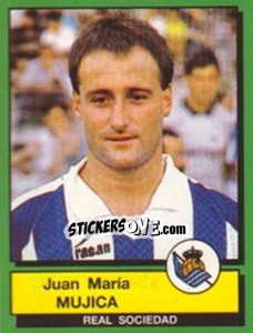 Cromo Juan Maria Mujica - Liga Spagnola 1989-1990 n. 264 - Panini