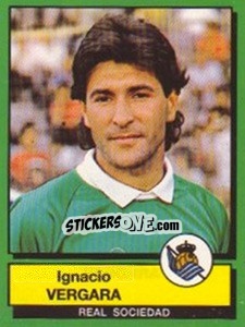 Sticker Ignacio Vergara - Liga Spagnola 1989-1990 n. 270 - Panini
