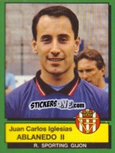 Sticker Juan Carlos Ablanedo - Liga Spagnola 1989-1990 n. 274 - Panini