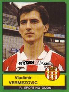 Sticker Vladimir Vermezovic - Liga Spagnola 1989-1990 n. 280 - Panini