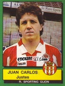 Sticker Juan Carlos Justes - Liga Spagnola 1989-1990 - Panini