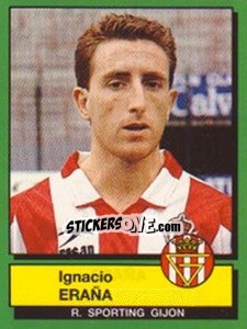 Cromo Ignacio Erana - Liga Spagnola 1989-1990 - Panini