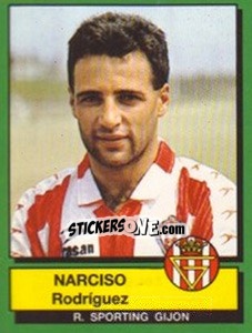 Sticker Narciso Rodriguez - Liga Spagnola 1989-1990 n. 286 - Panini