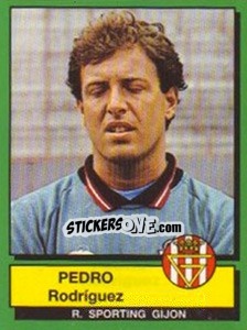 Sticker Pedro Rodriguez - Liga Spagnola 1989-1990 n. 288 - Panini