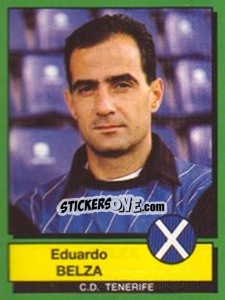 Cromo Eduardo Belza - Liga Spagnola 1989-1990 - Panini