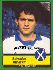 Sticker Salvador Revert - Liga Spagnola 1989-1990 - Panini