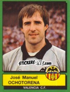 Figurina Jose Manuel Ochotorena - Liga Spagnola 1989-1990 - Panini