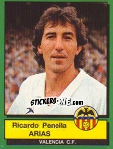 Cromo Ricardo Penella Arias - Liga Spagnola 1989-1990 - Panini