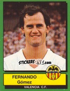 Figurina Fernando Gomez - Liga Spagnola 1989-1990 - Panini