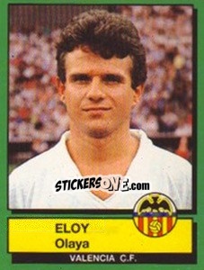 Figurina Eloy Olaya - Liga Spagnola 1989-1990 - Panini