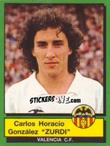 Sticker Carlos Horacio Gonzalez "Zurdi"