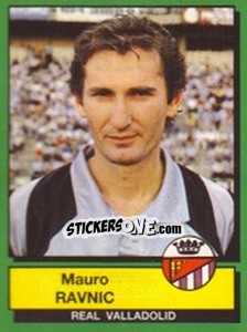 Cromo Mauro Ravnic - Liga Spagnola 1989-1990 - Panini