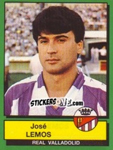 Figurina Jose Lemos - Liga Spagnola 1989-1990 - Panini
