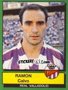 Figurina Ramon Calvo - Liga Spagnola 1989-1990 - Panini