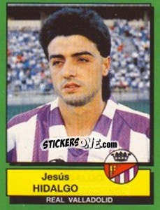 Cromo Jesus Hidalgo - Liga Spagnola 1989-1990 - Panini