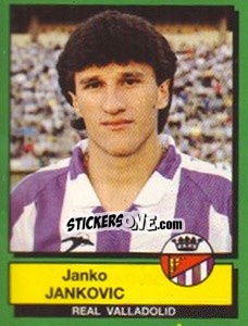 Sticker Janko Jankovic - Liga Spagnola 1989-1990 - Panini