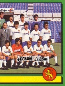 Sticker Equipo - Liga Spagnola 1989-1990 - Panini