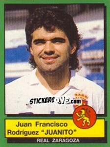 Cromo Juan Francisco Rodriguez "Juanito"