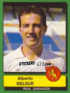 Sticker Alberto Belsue - Liga Spagnola 1989-1990 - Panini