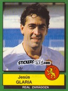 Cromo Jesus Glaria - Liga Spagnola 1989-1990 - Panini