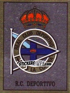 Sticker Escudo - Liga Spagnola 1989-1990 - Panini