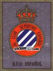 Sticker Escudo - Liga Spagnola 1989-1990 - Panini