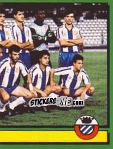 Cromo Equipo - Liga Spagnola 1989-1990 - Panini