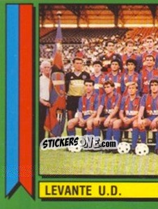 Figurina Equipo - Liga Spagnola 1989-1990 - Panini