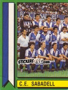 Cromo Equipo - Liga Spagnola 1989-1990 - Panini