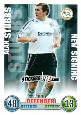 Cromo Alan Stubbs - English Premier League 2007-2008. Match Attax Extra - Topps