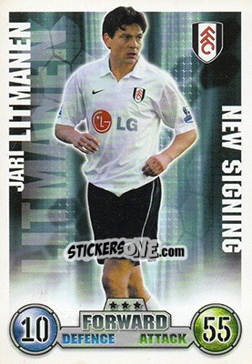 Sticker Jari Litmanen - English Premier League 2007-2008. Match Attax Extra - Topps