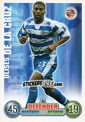 Sticker Ulises De La Cruz - English Premier League 2007-2008. Match Attax Extra n. 63 - Topps