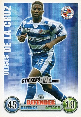 Figurina Ulises De La Cruz - English Premier League 2007-2008. Match Attax Extra - Topps