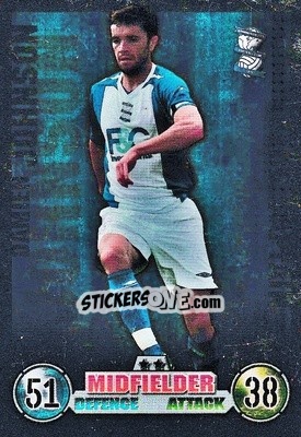 Figurina Damien Johnson - English Premier League 2007-2008. Match Attax Extra - Topps