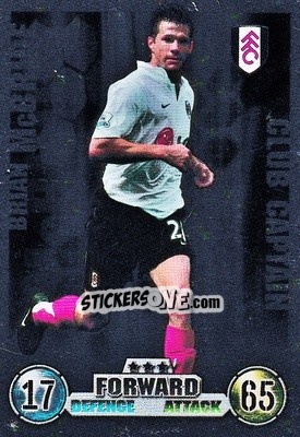 Sticker Brian McBride - English Premier League 2007-2008. Match Attax Extra - Topps