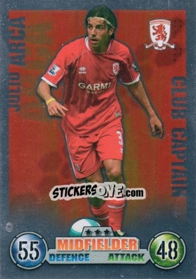 Figurina Julio Arca - English Premier League 2007-2008. Match Attax Extra - Topps