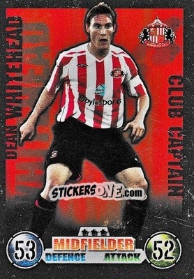 Figurina Dean Whitehead - English Premier League 2007-2008. Match Attax Extra - Topps