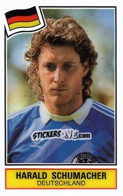 Sticker Harald Schumacher - Football SuperStars n. 2 - Panini