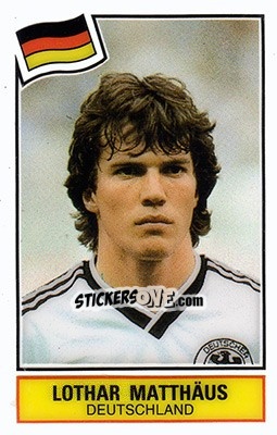 Sticker Lothar Matthäus - Football SuperStars n. 7 - Panini