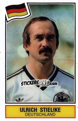 Sticker Ulrich Stielike - Football SuperStars n. 9 - Panini