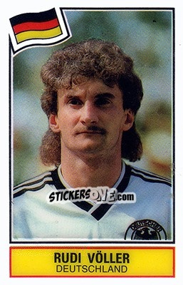 Sticker Rudi Völler - Football SuperStars - Panini