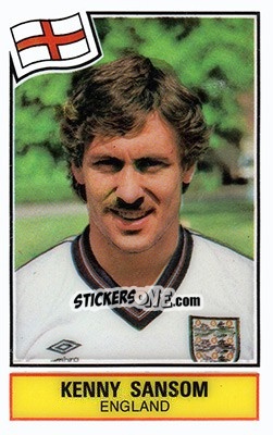 Sticker Kenny Sansom - Football SuperStars n. 16 - Panini