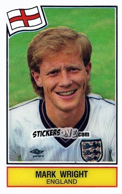 Sticker Mark Wright - Football SuperStars n. 18 - Panini