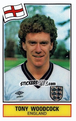 Sticker Tony Woodcock - Football SuperStars n. 23 - Panini