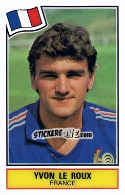 Sticker Yvon Le Roux - Football SuperStars n. 29 - Panini
