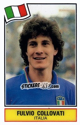 Sticker Fulvio Collovati - Football SuperStars n. 42 - Panini