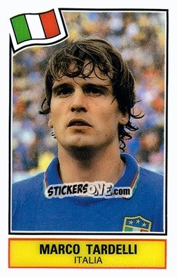 Sticker Marco Tardelli - Football SuperStars n. 45 - Panini