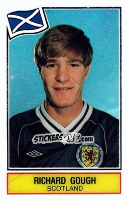Sticker Richard Gough - Football SuperStars n. 51 - Panini