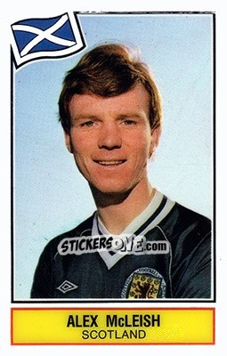 Sticker Alex Mc Leish - Football SuperStars n. 53 - Panini